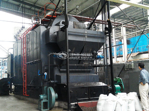 河南锅炉厂50吨低氮蒸汽锅炉型号